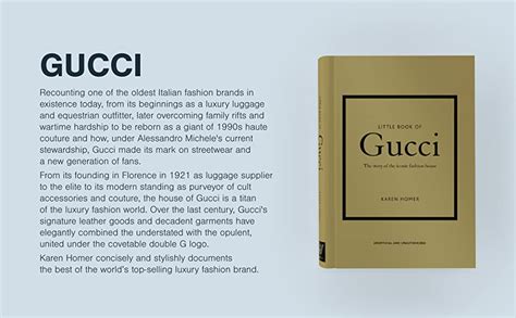 little book of gucci|gucci the making of book.